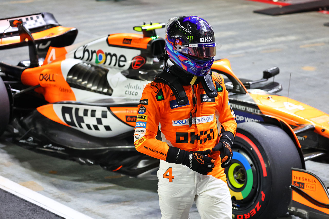 2024年F1第18戦シンガポールGP　ランド・ノリス（マクラーレン）