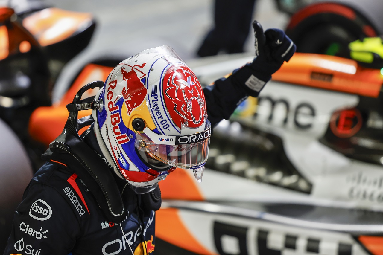 予選2番手のマックス・フェルスタッペン（レッドブル）