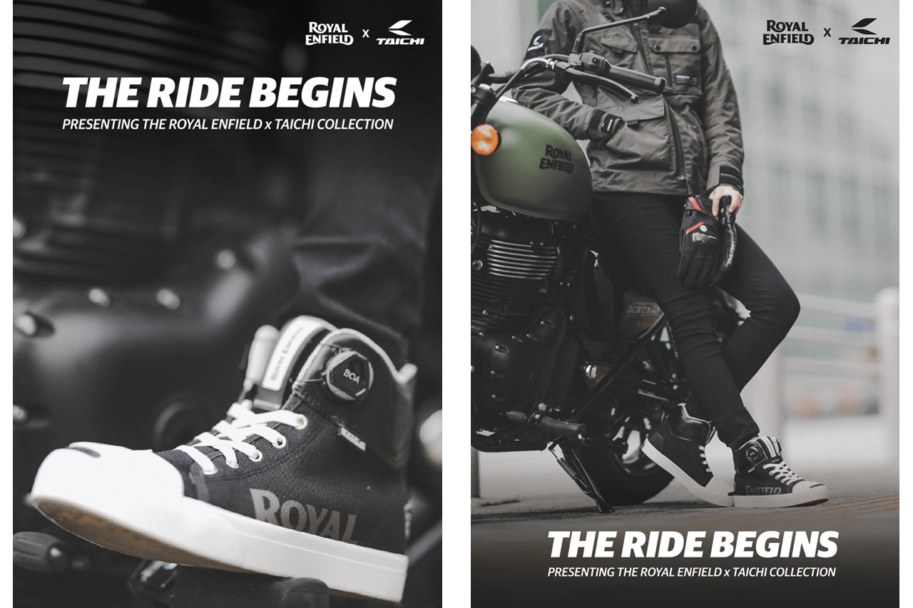 普段使いもできる！ロイヤルエンフィールドからTAICHIコラボの秋冬コレクションが発表