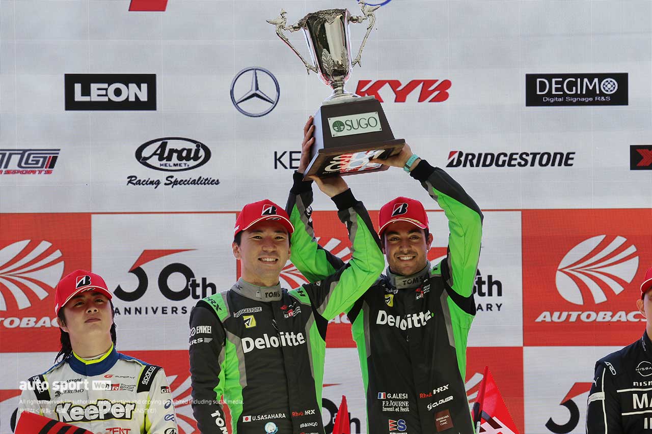 スーパーGT第6戦SUGO決勝　Deloitte TOM'S GR Supra