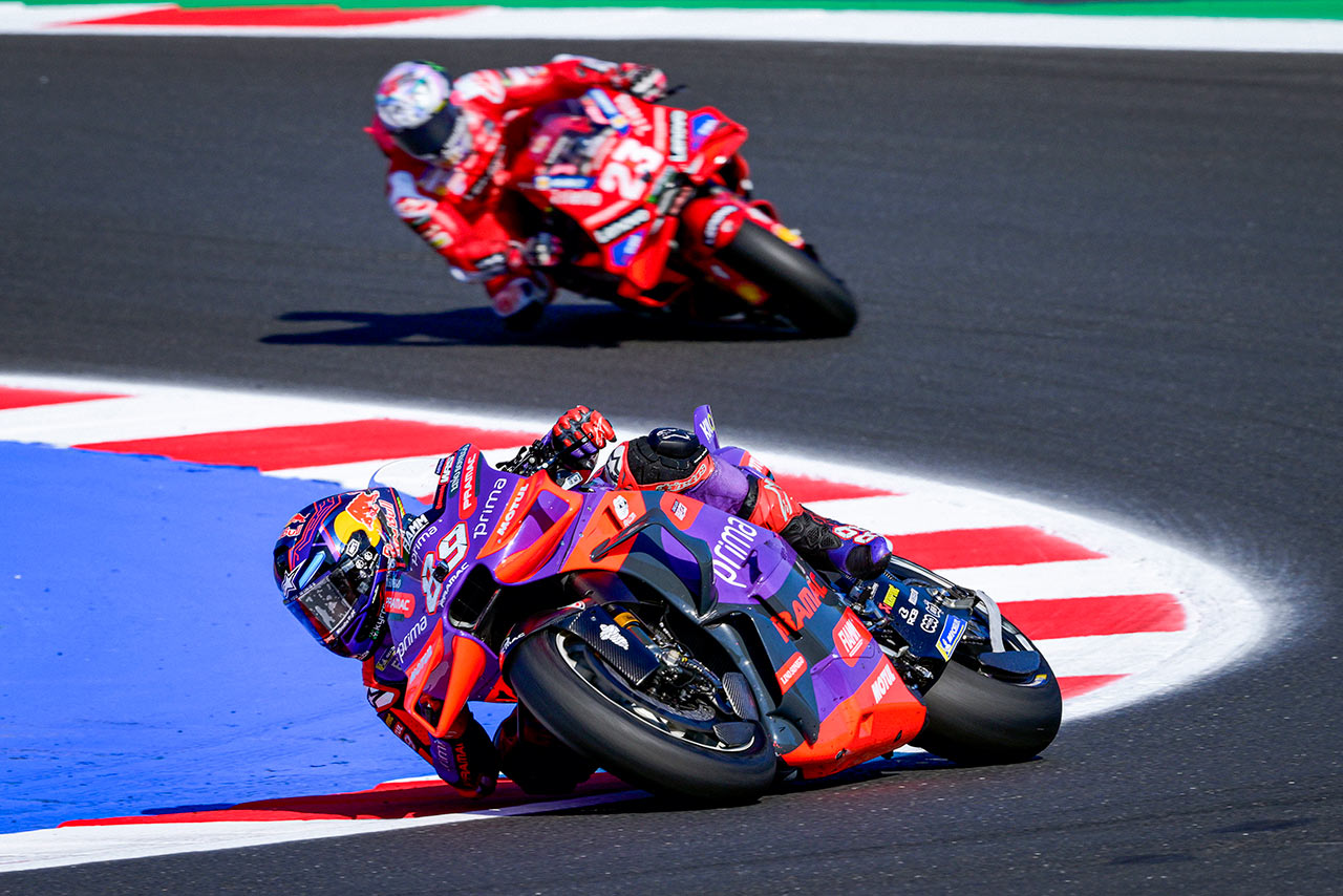 【順位結果】2024MotoGP第14戦エミリア・ロマーニャGP 決勝