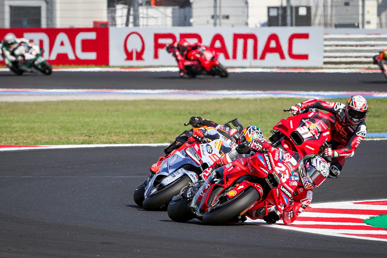 【順位結果】2024MotoGP第14戦エミリア・ロマーニャGP 決勝