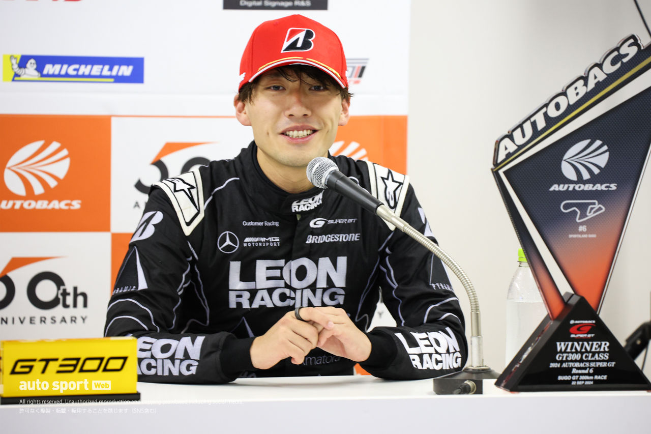 2024スーパーGT第6戦SUGO GT300決勝会見