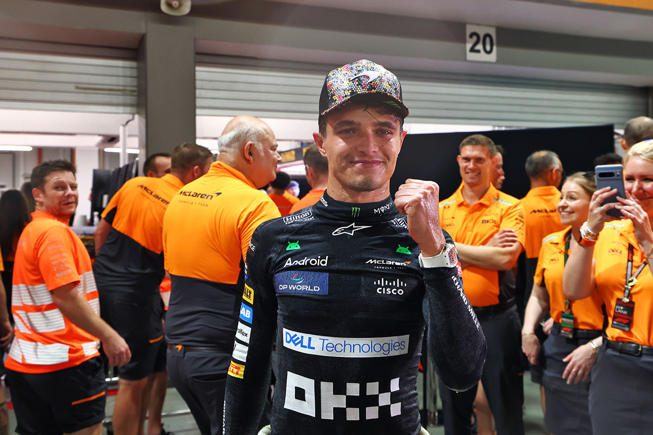 2024年F1第18戦シンガポールGP　ランド・ノリス（マクラーレン）