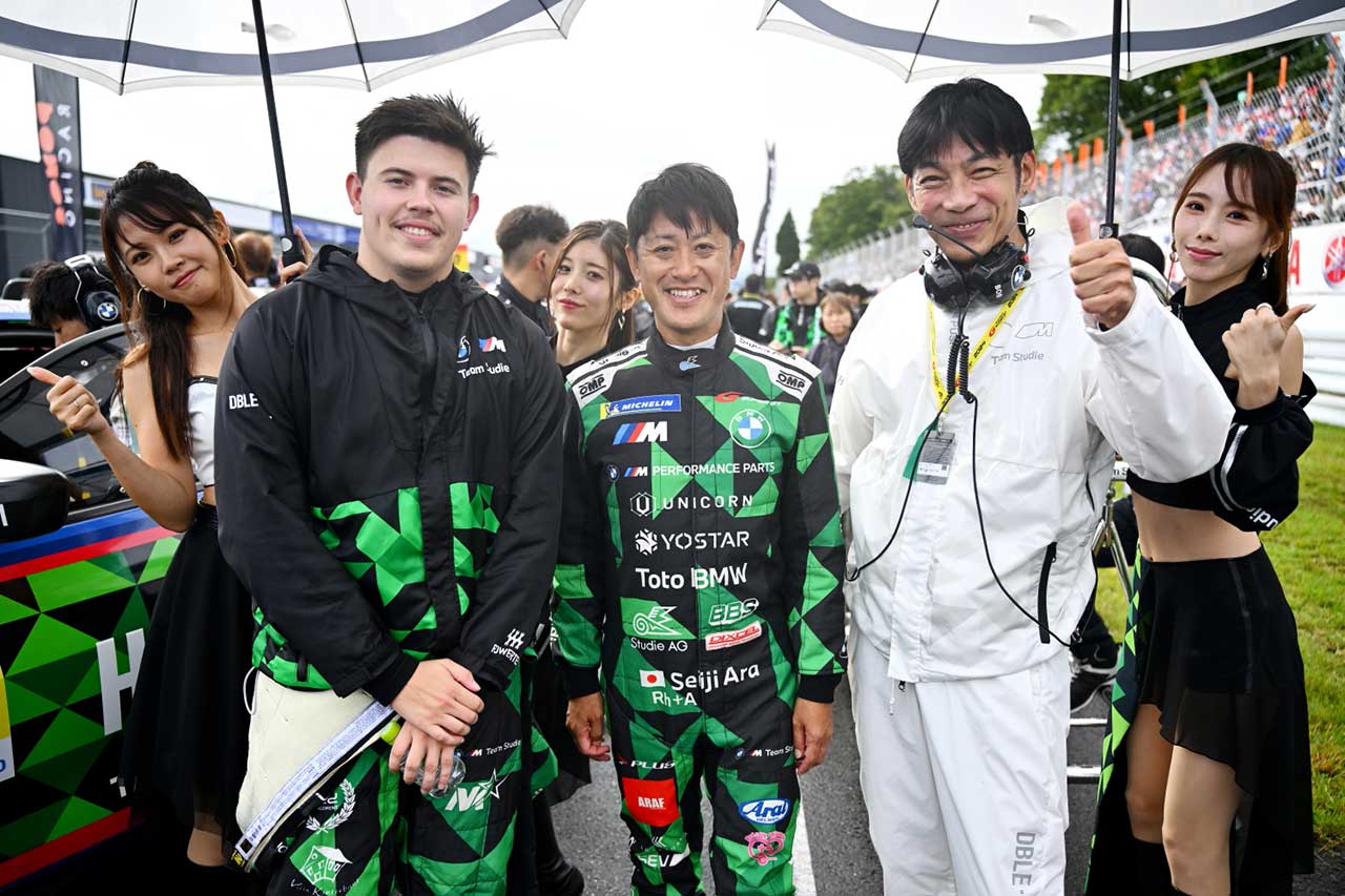 ニクラス・クルッテン／荒聖治／鈴木康昭監督（Studie BMW M4）