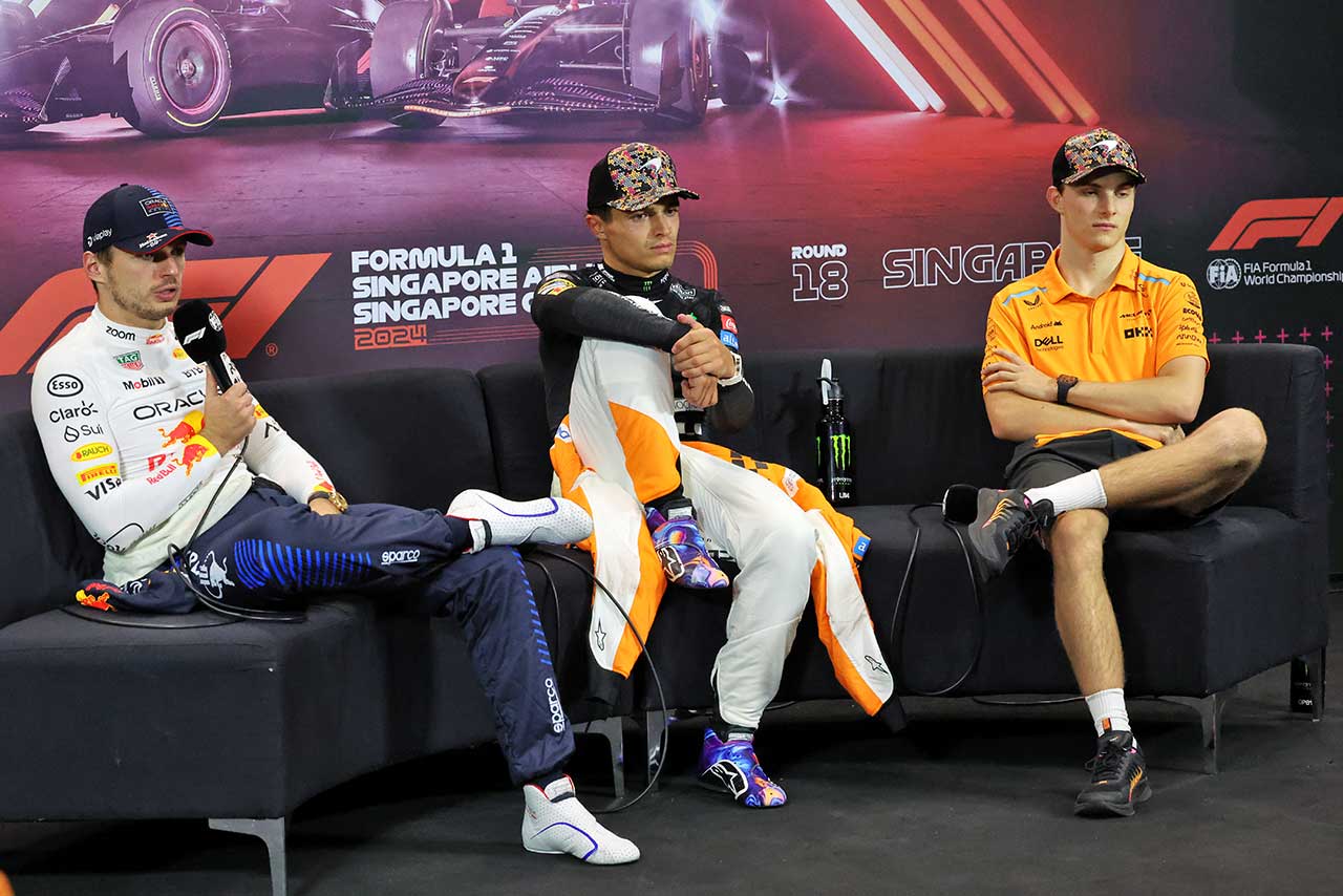 2024年F1第18戦シンガポールGP　レース後会見