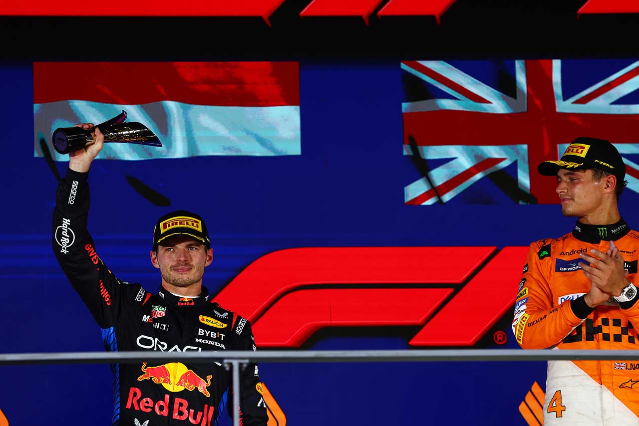 マックス・フェルスタッペン（レッドブル）＆ランド・ノリス（マクラーレン）