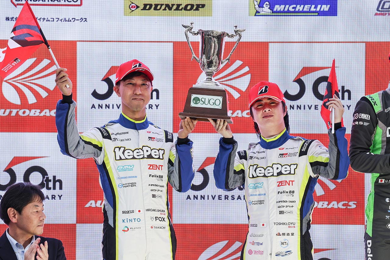 TGR TEAM KeePer CERUMO　2024スーパーGT第6戦SUGO　決勝レポート