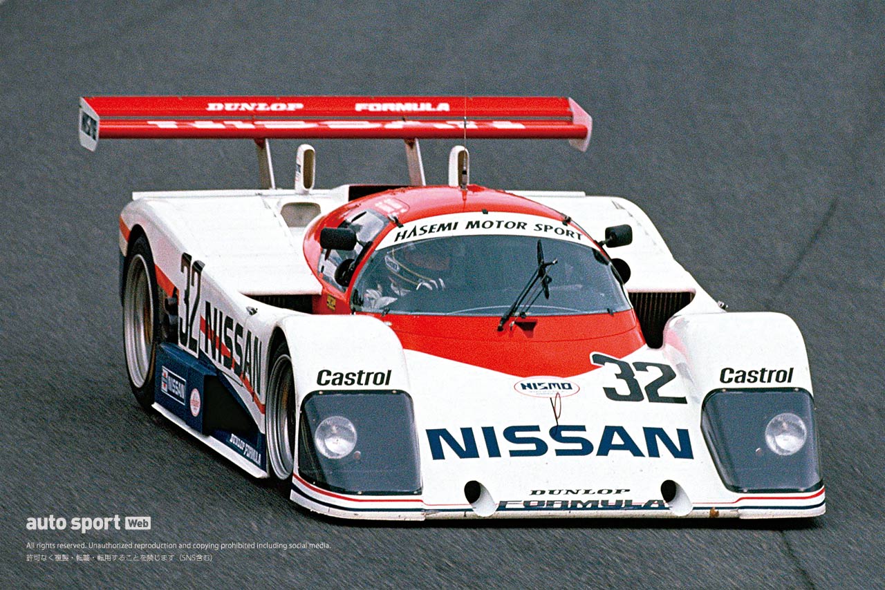 『ニッサンR87E』“切り札”グループC専用エンジンの導入も不発【忘れがたき銘車たち】