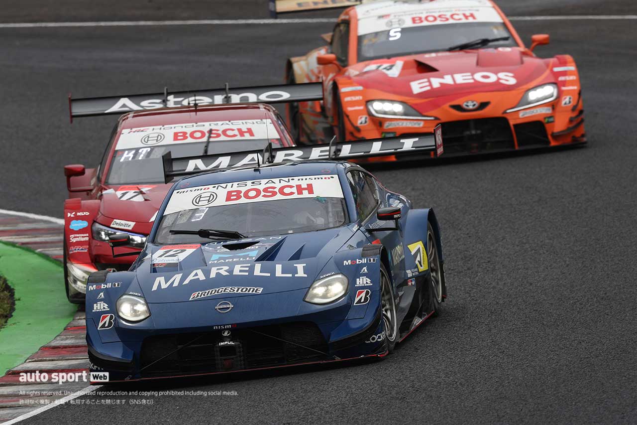 MARELLI IMPUL Zがひさびさの表彰台。2位バトルに平峰一貴「楽しかったが、スープラには敵わなかった」