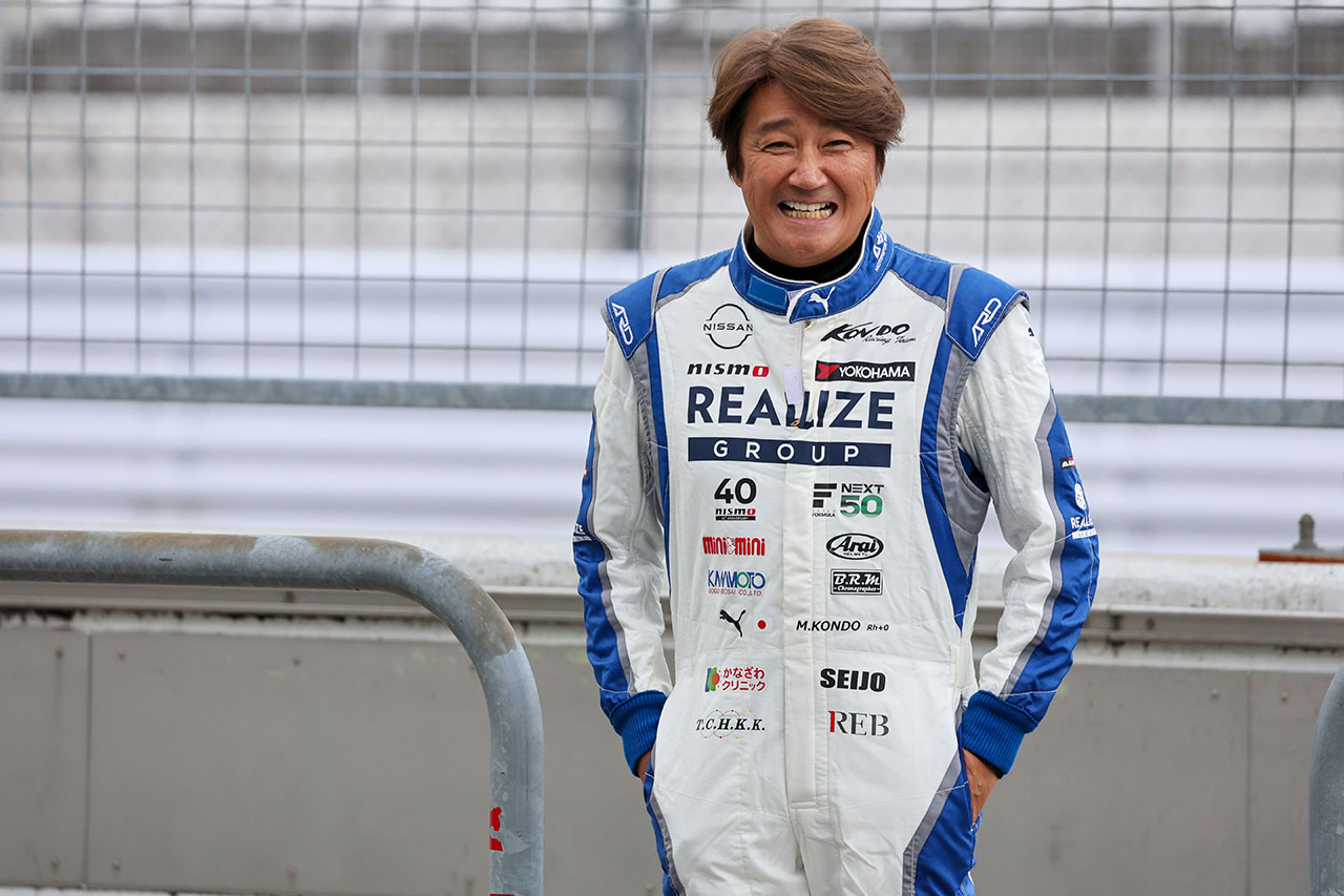【ギャラリー】近藤真彦JRP会長が24年ぶりにトップフォーミュラ走行。9月26日テスト走行の様子