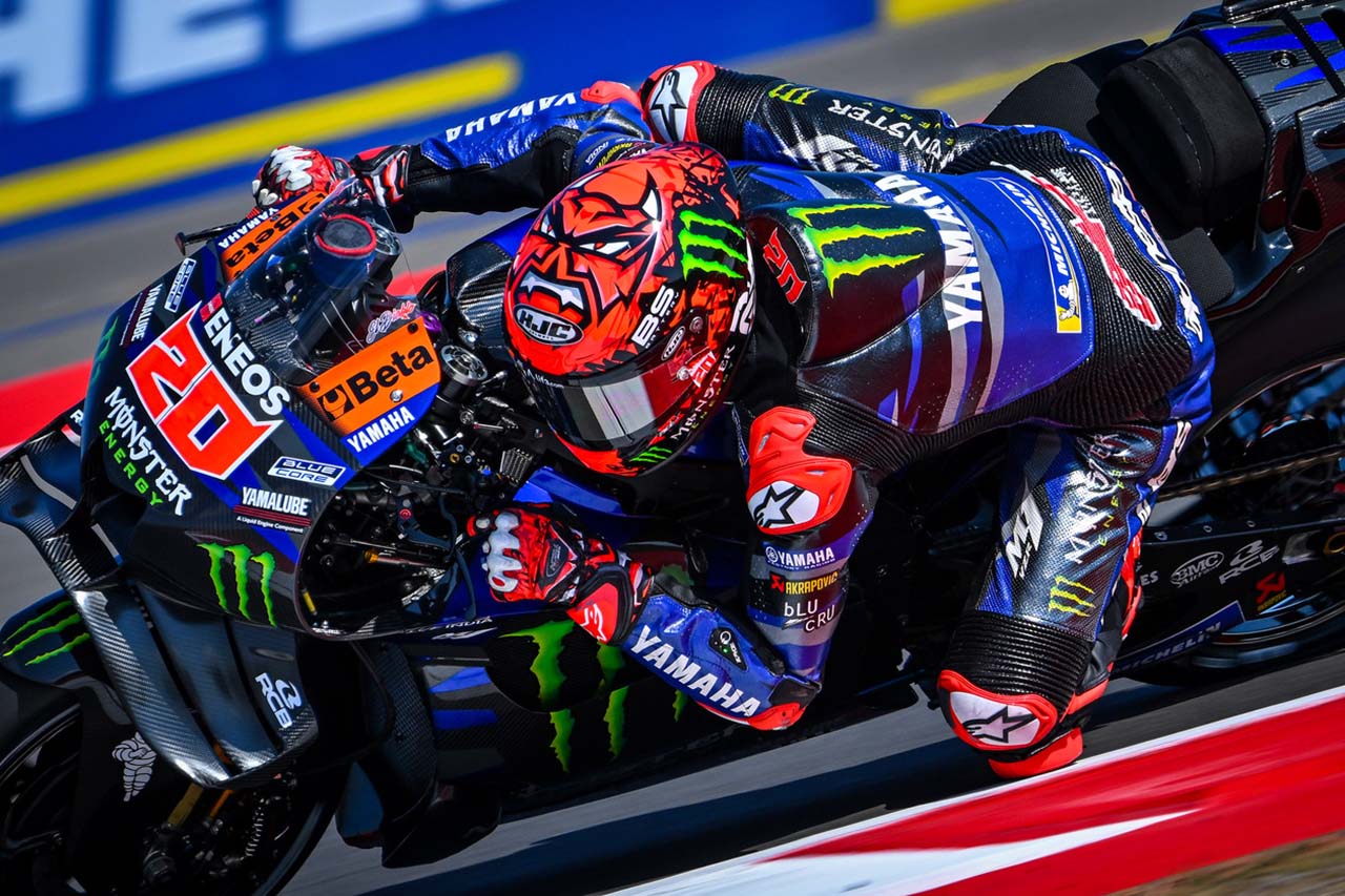 好調な滑り出しのクアルタラロ。ダイレクトでQ2進出「トップ6を狙える」／第15戦インドネシアGP