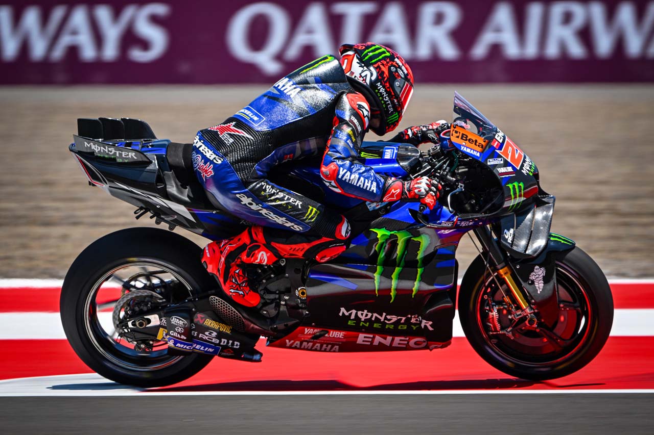 好調な滑り出しのクアルタラロ。ダイレクトでQ2進出「トップ6を狙える」／第15戦インドネシアGP