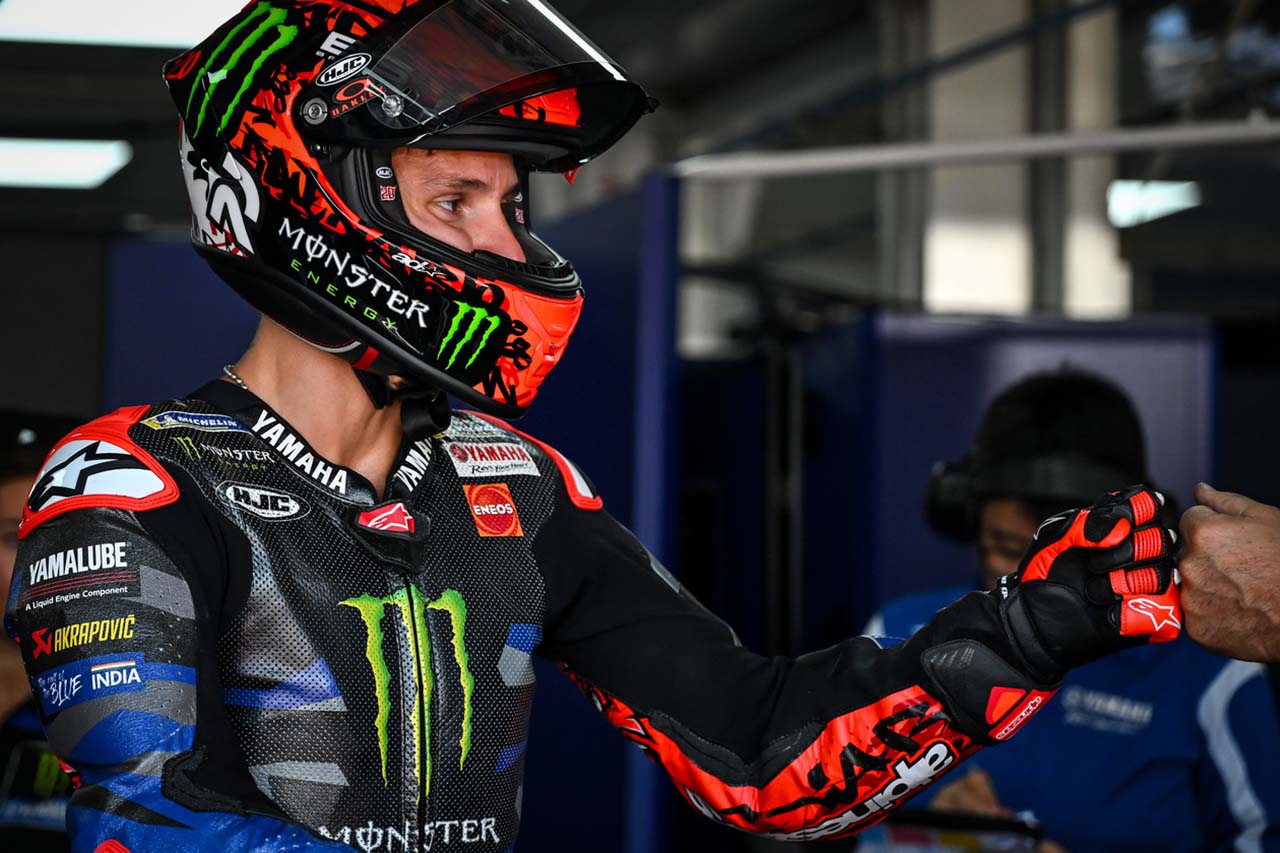 好調な滑り出しのクアルタラロ。ダイレクトでQ2進出「トップ6を狙える」／第15戦インドネシアGP