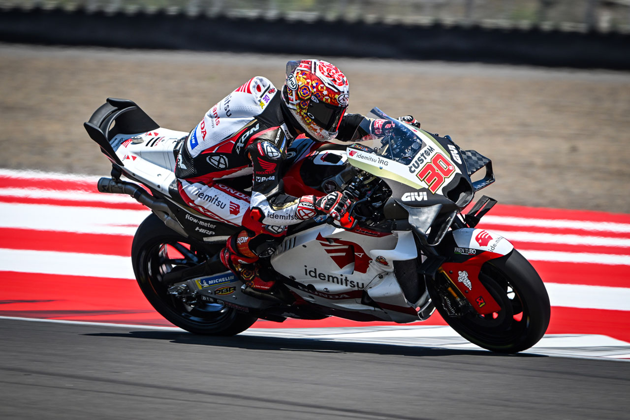 中上、午後は苦戦も「ポテンシャルはある」新型フェアリングは土曜から／第15戦インドネシアGP