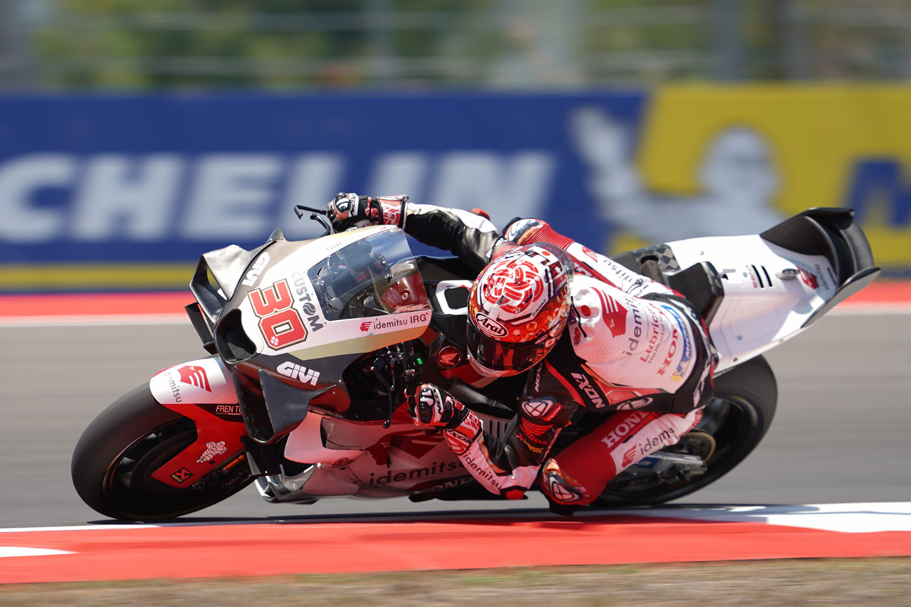 中上、午後は苦戦も「ポテンシャルはある」新型フェアリングは土曜から／第15戦インドネシアGP