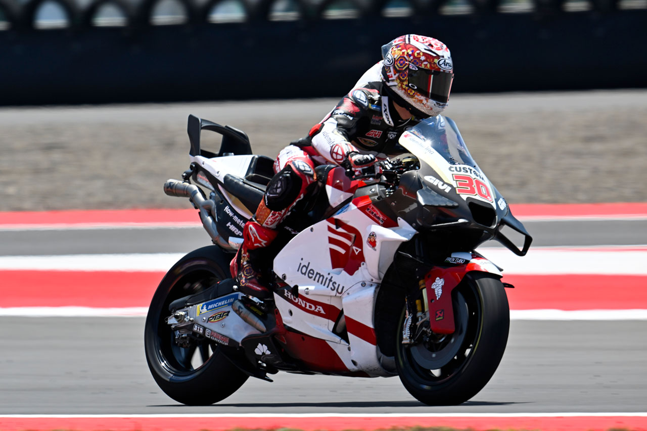 中上、午後は苦戦も「ポテンシャルはある」新型フェアリングは土曜から／第15戦インドネシアGP