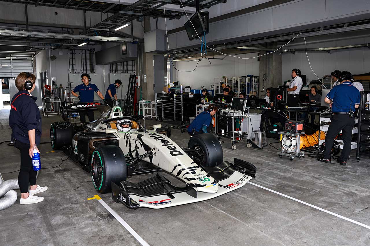 2024スーパーフォーミュラ第3回カーボンニュートラル開発テスト