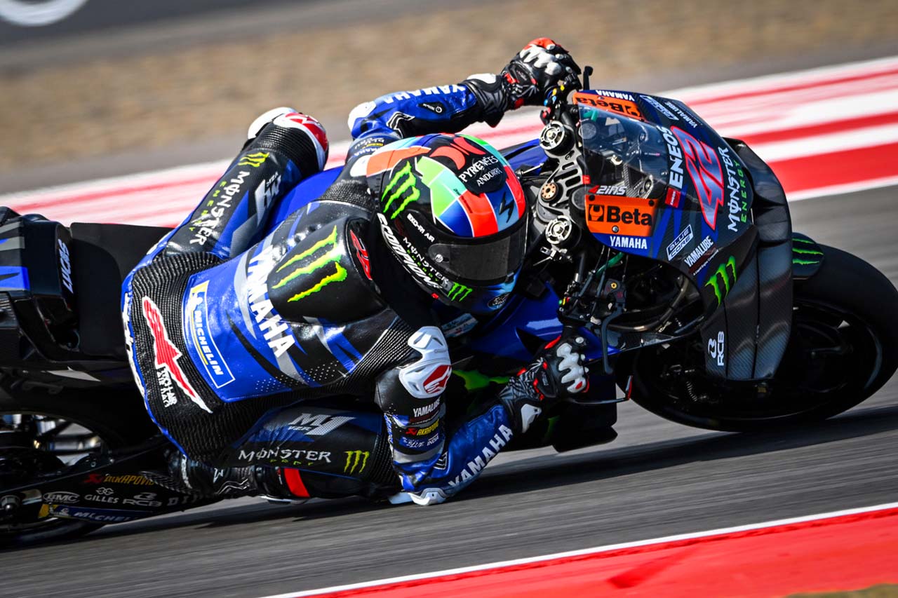 リヤタイヤに苦労するもダブル入賞。クアルタラロ「ペースも良く、速かった」／第15戦インドネシアGP