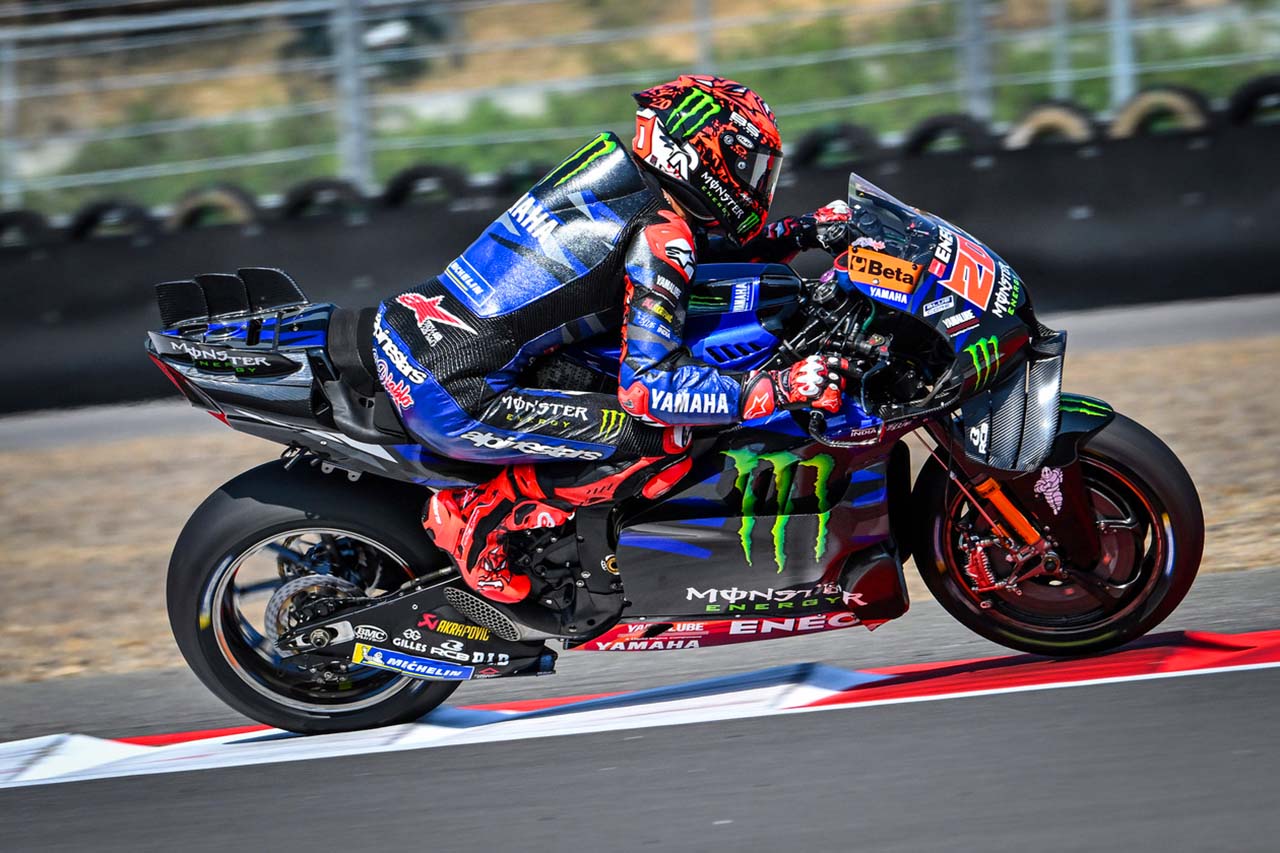 リヤタイヤに苦労するもダブル入賞。クアルタラロ「ペースも良く、速かった」／第15戦インドネシアGP