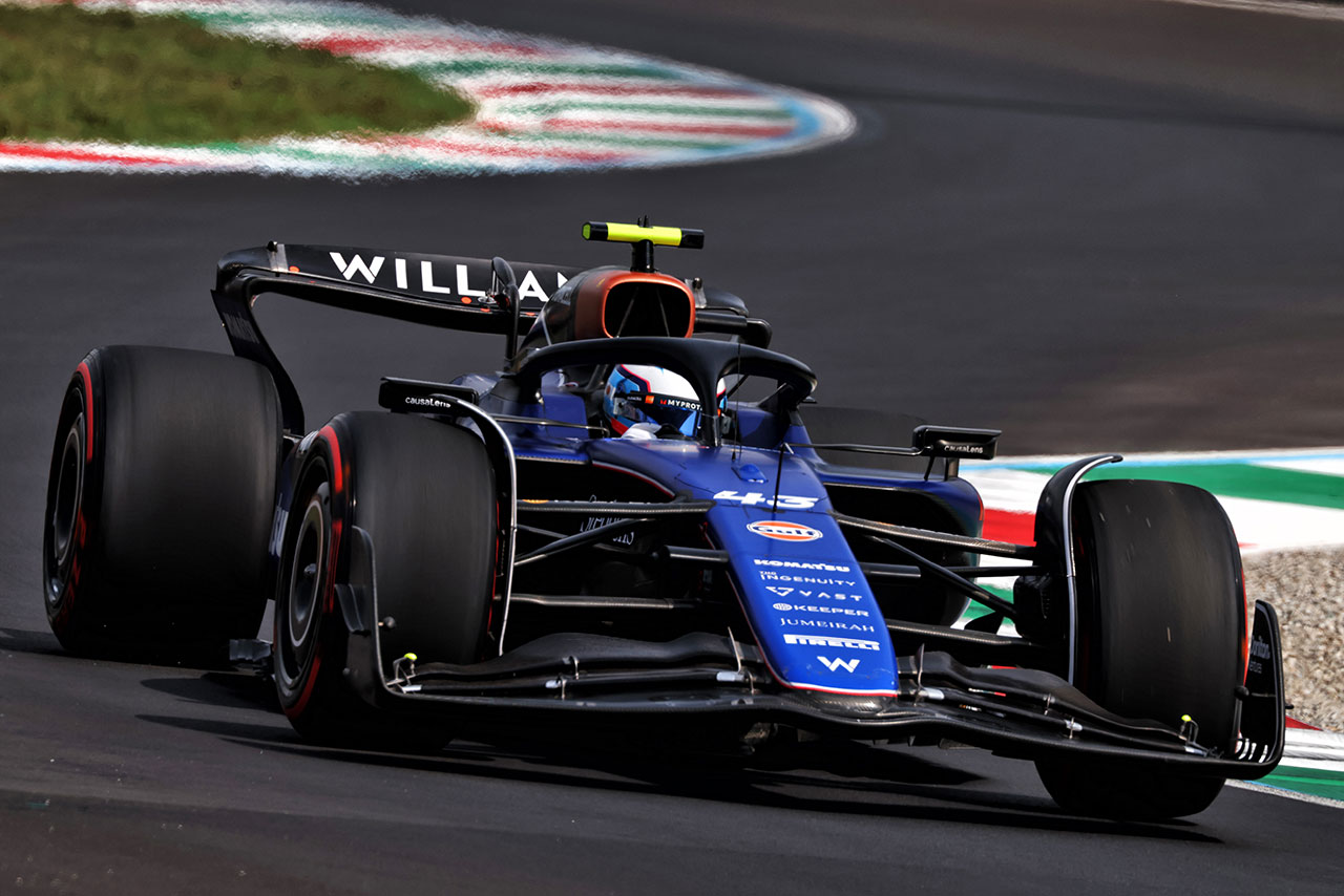 2024年F1第16戦イタリアGP　フランコ・コラピント（ウイリアムズ）