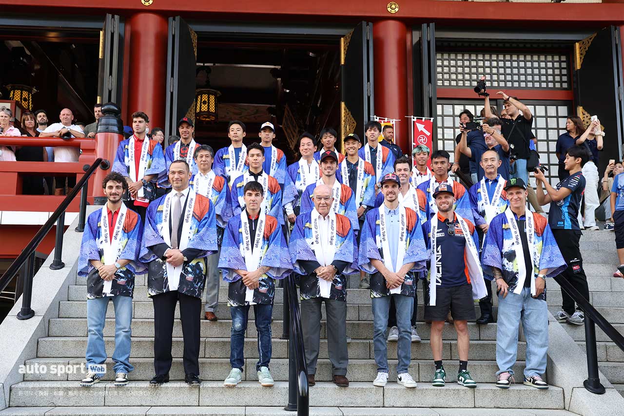 浅草寺にMotoGPライダー集結。安全祈願に鏡開き、ライダーアピアランスなど盛りだくさん／第16戦日本GP