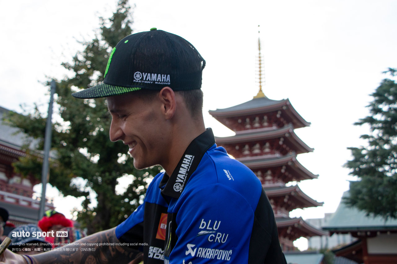 浅草寺にMotoGPライダー集結。安全祈願に鏡開き、ライダーアピアランスなど盛りだくさん／第16戦日本GP