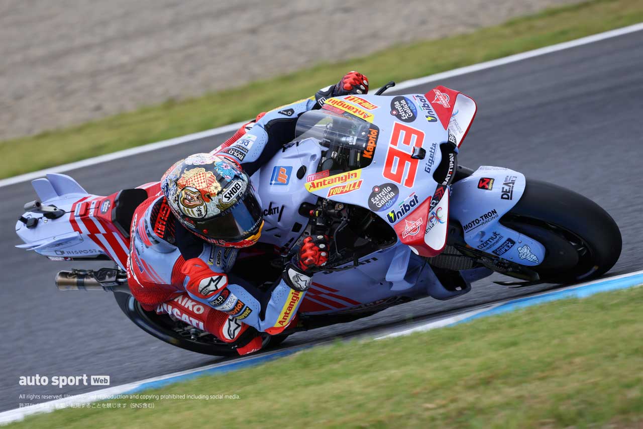 【特集】全面金箔に『ダルマ』を入れて「細部まで素晴らしい」とM.マルケス。MotoGP日本GPスペシャルヘルメットの細部