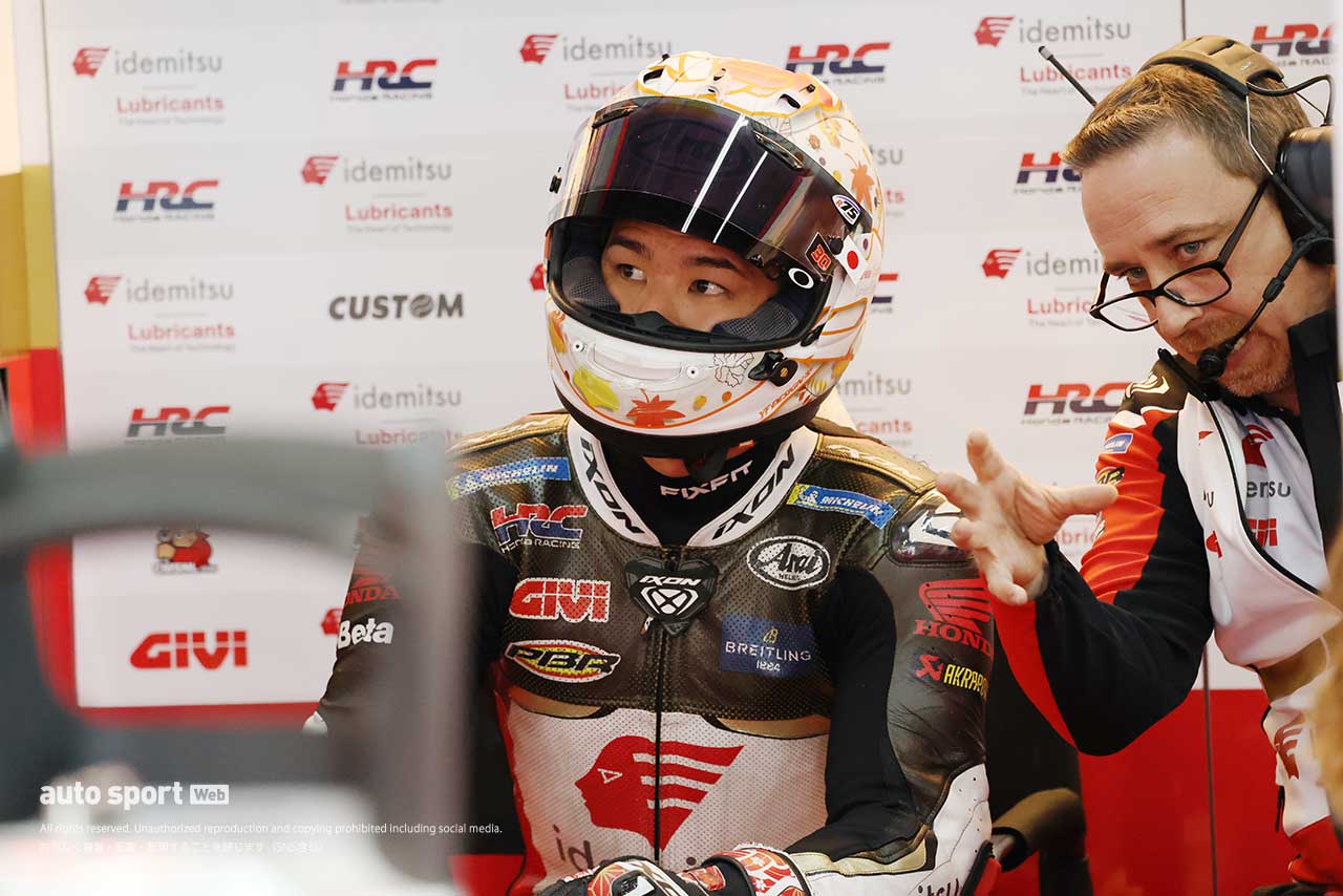 接触転倒に「心が痛い」と中上貴晶。「バイクをピットに戻したい」強い想いで再発進／第16戦日本GP スプリント