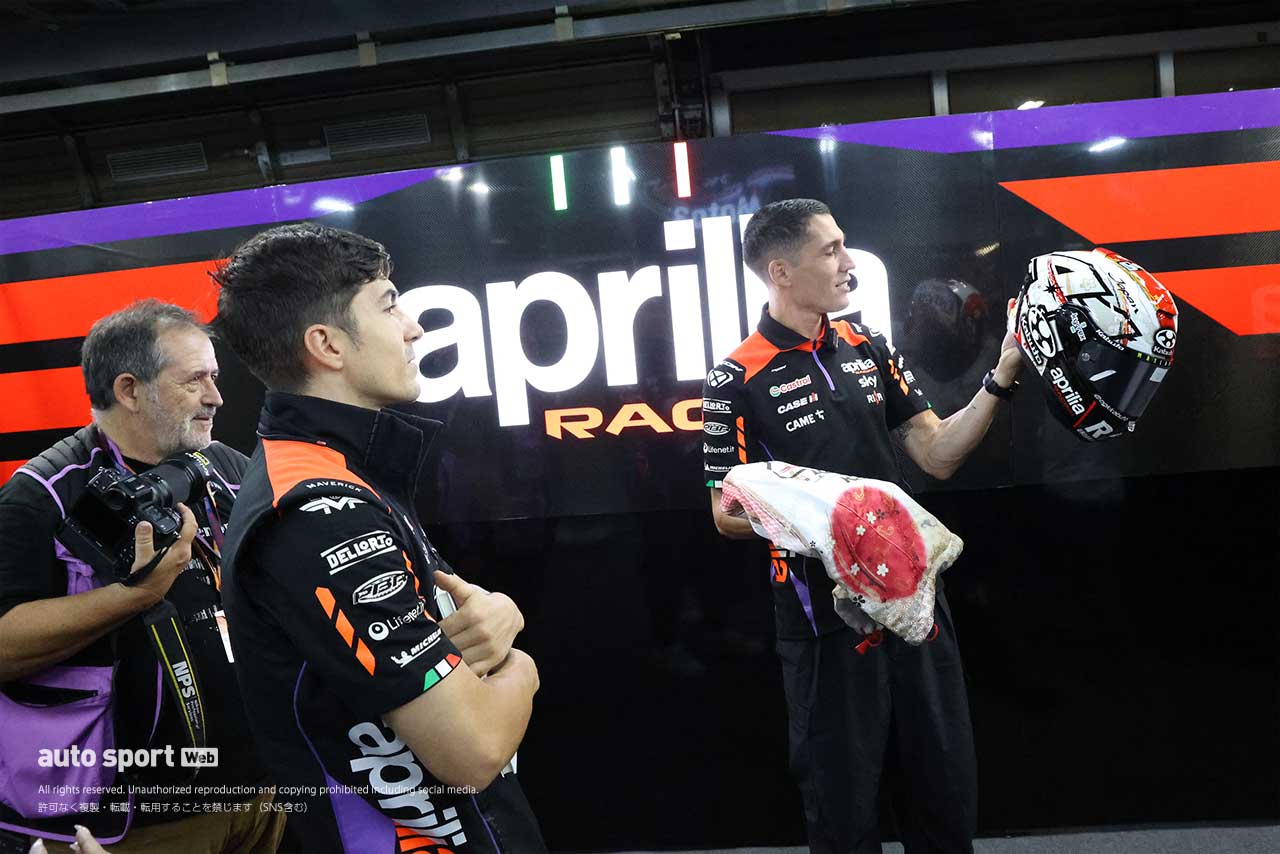 アレイシ・エスパルガロの特別ヘルメットに『京友禅』をKabuto潜入取材。レプリカ発売も決定／MotoGP第16戦日本GP