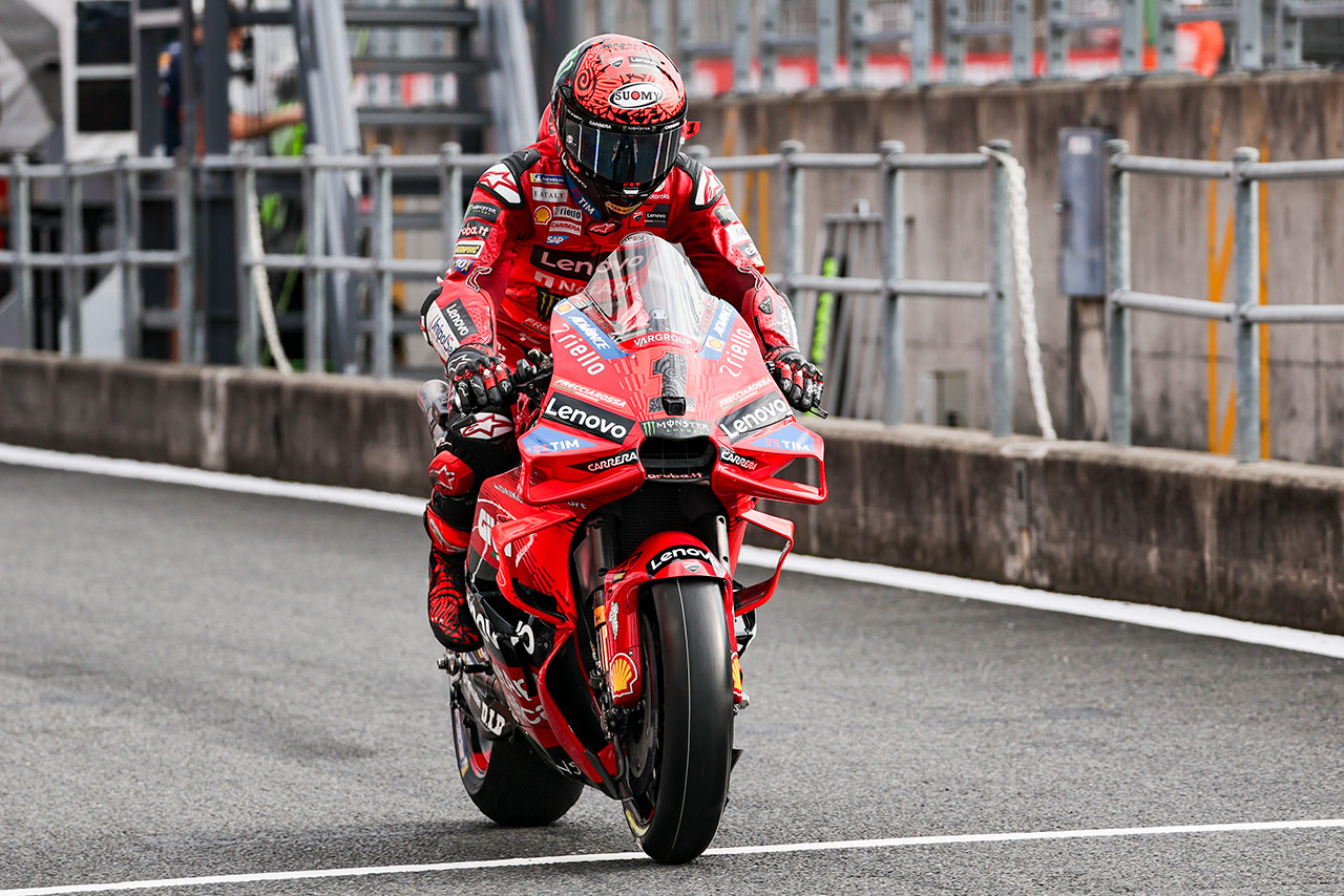 【タイム結果】2024MotoGP第16戦日本GP ウォームアップ走行