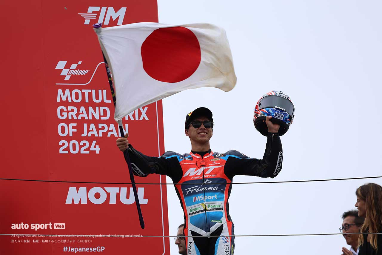 Moto2：小椋藍（MT Helmets – MSI）／2024MotoGP第16戦日本GP