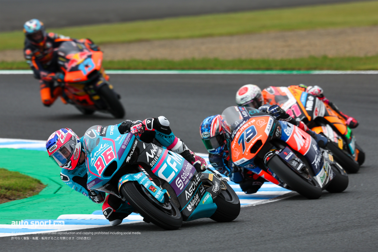 小椋藍、タイヤ戦略が功を奏し2位獲得 「雨が止んだ瞬間に攻められる！ と思った」／第16戦日本GP