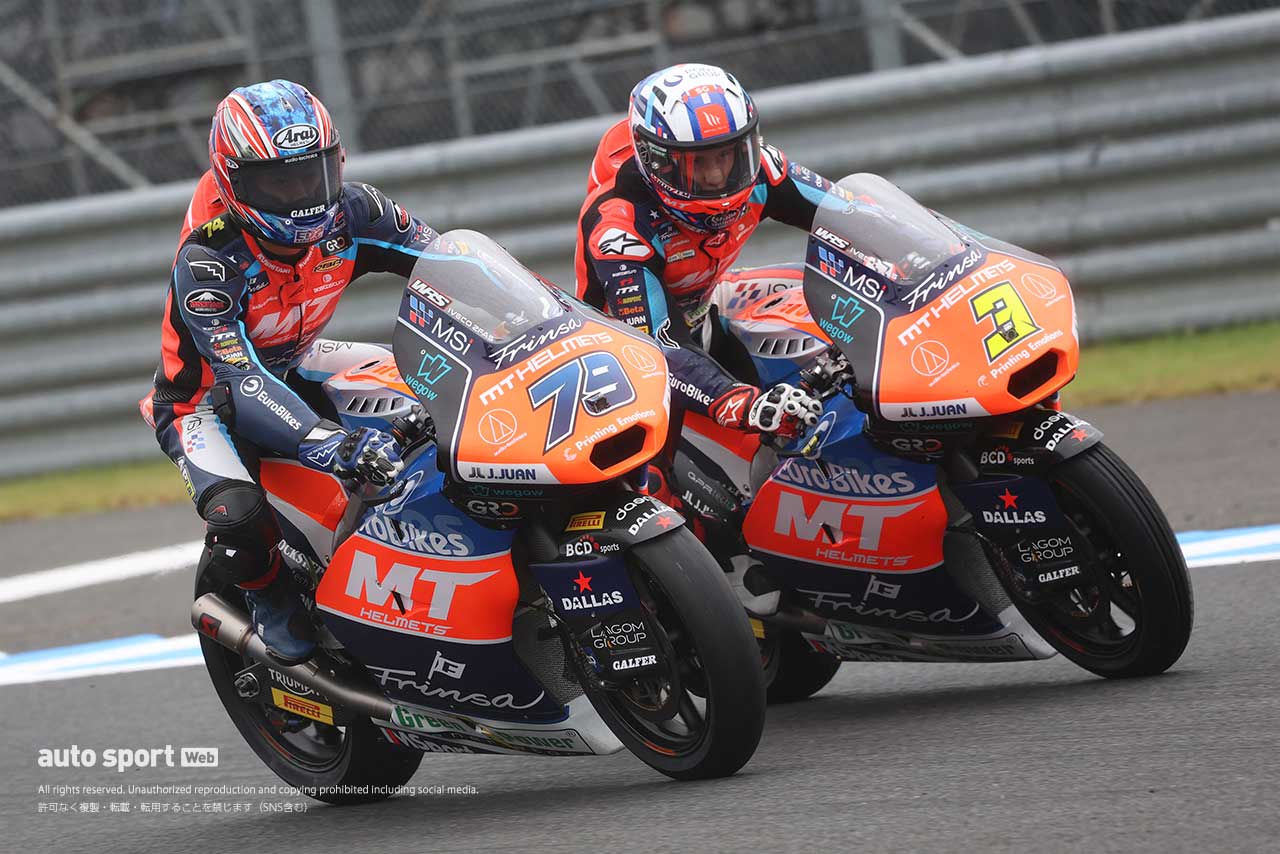 小椋藍、タイヤ戦略が功を奏し2位獲得 「雨が止んだ瞬間に攻められる！ と思った」／第16戦日本GP