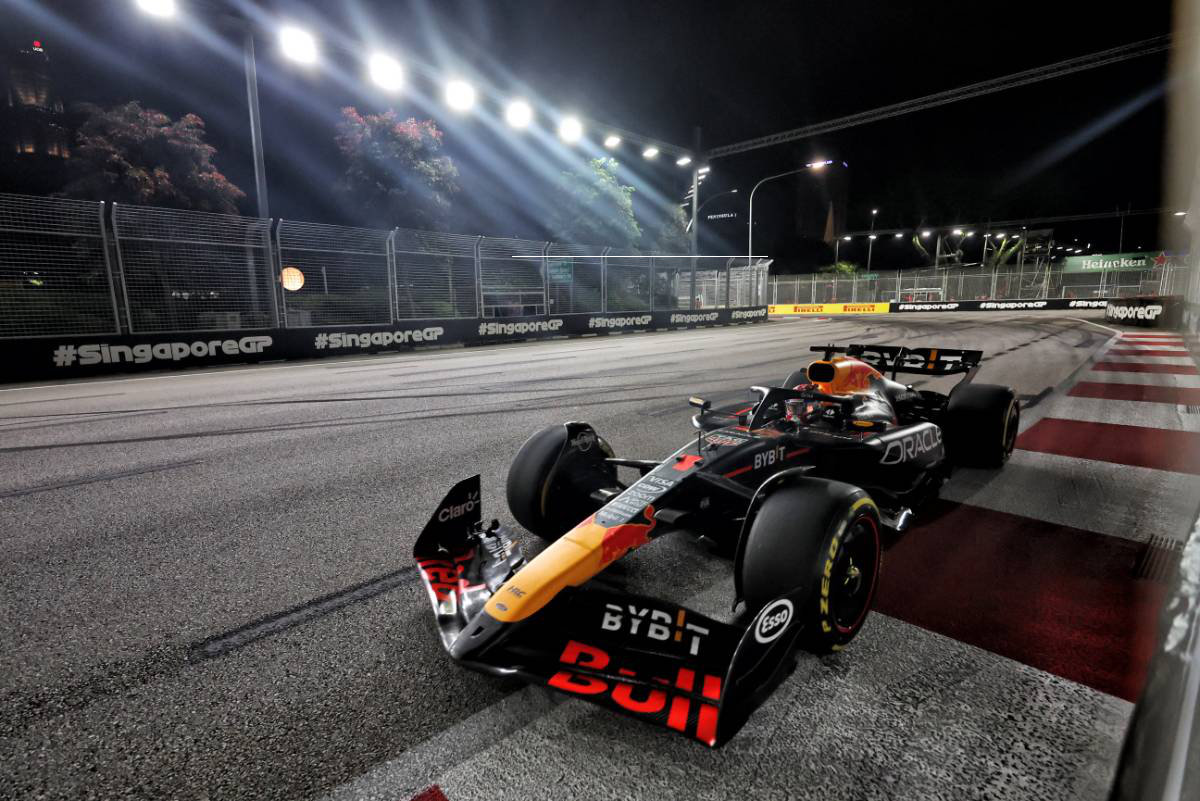 2024年F1第18戦シンガポールGP　マックス・フェルスタッペン（レッドブル）