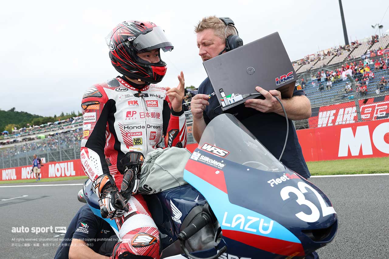 急遽代役参戦も初Moto3に大苦戦の若松怜「心がポッキリ折れました。最終戦鈴鹿は気持ちよく終わりたい」／第16戦日本GP