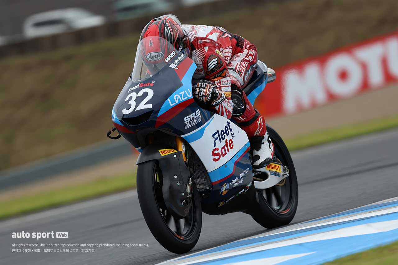 急遽代役参戦も初Moto3に大苦戦の若松怜「心がポッキリ折れました。最終戦鈴鹿は気持ちよく終わりたい」／第16戦日本GP