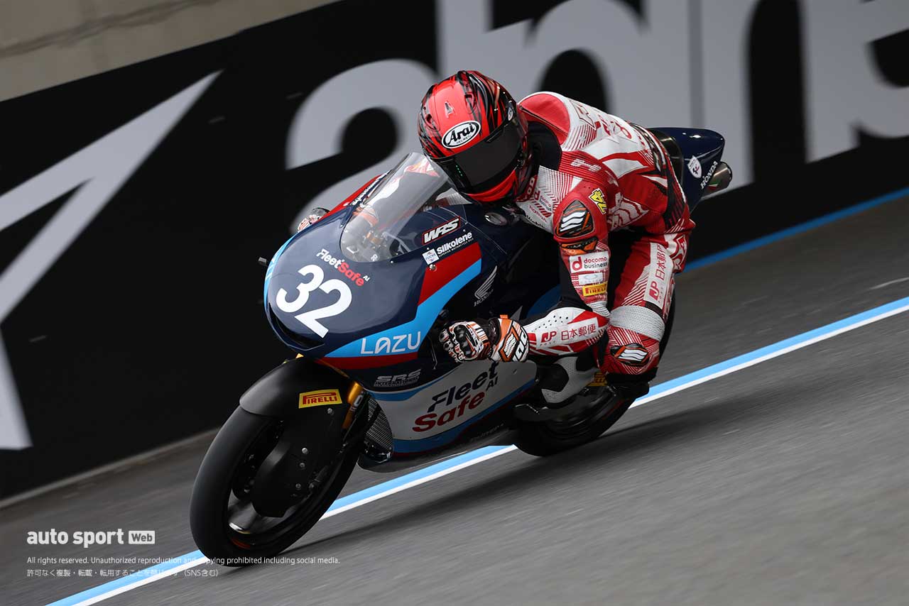 急遽代役参戦も初Moto3に大苦戦の若松怜「心がポッキリ折れました。最終戦鈴鹿は気持ちよく終わりたい」／第16戦日本GP