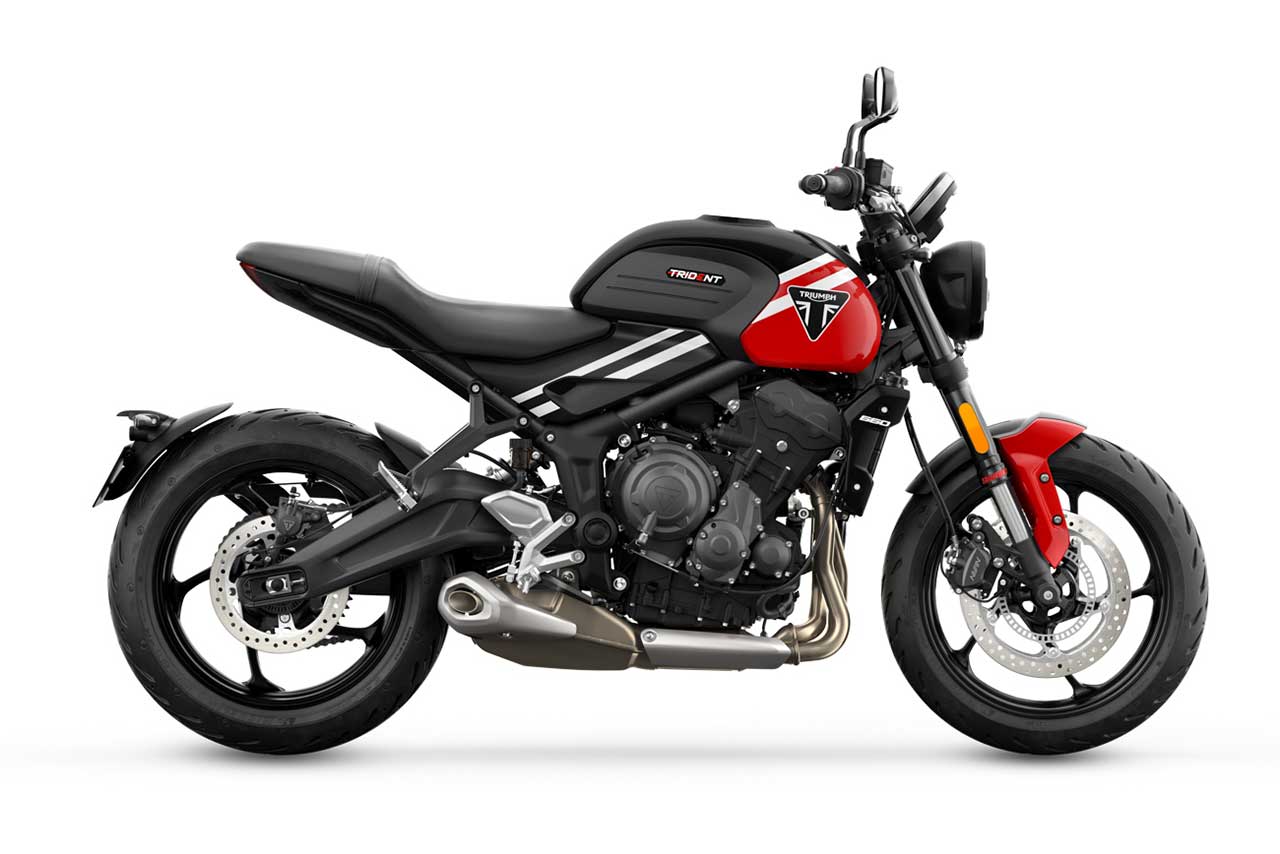 トライアンフ、新型トライデント660を発表。装備の大幅アップデートと新色が追加され、2024年冬以降に発売予定
