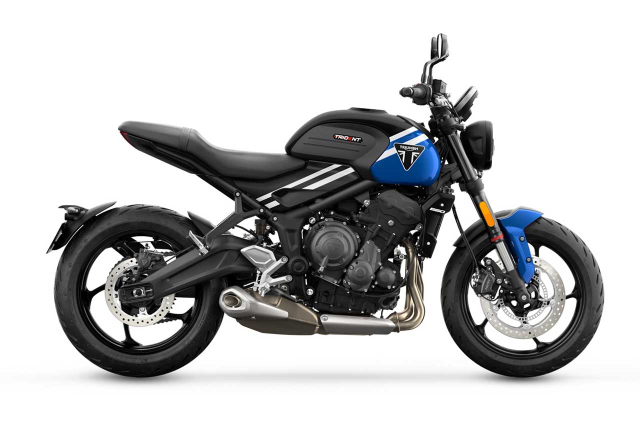 トライアンフ、新型トライデント660を発表。装備の大幅アップデートと新色が追加され、2024年冬以降に発売予定