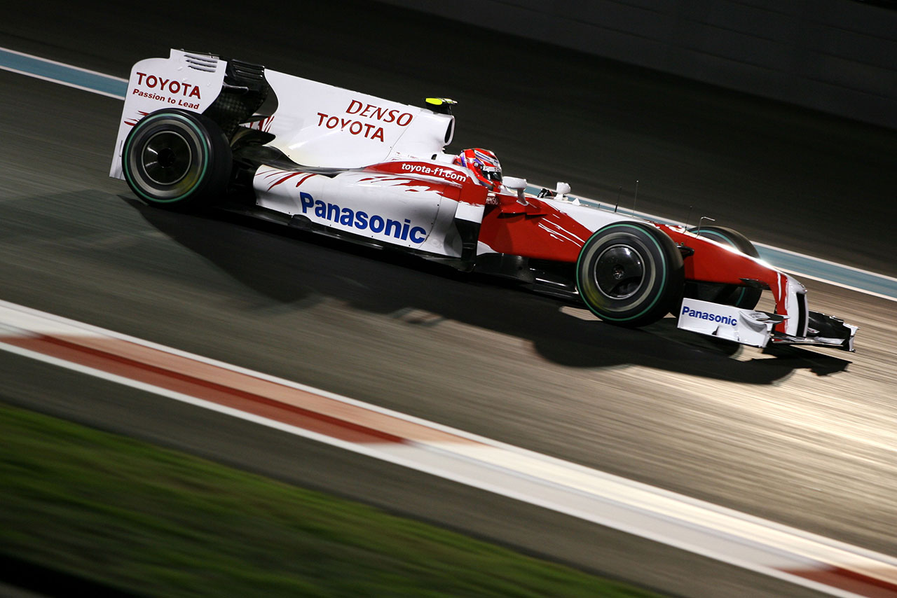 2009年F1最終戦アブダビGP 小林可夢偉（トヨタ