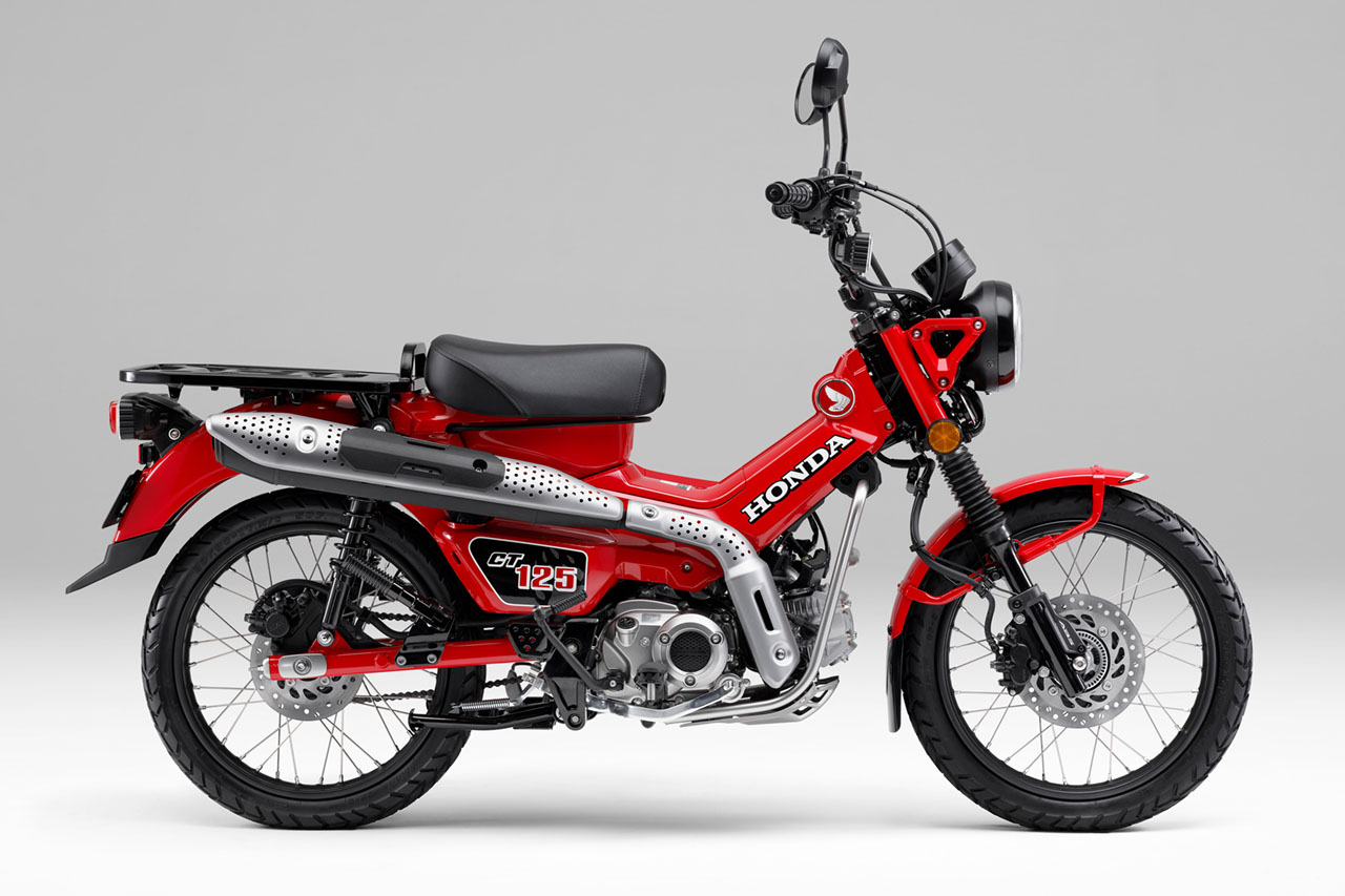 ホンダ、原付二種『CT125ハンターカブ』のカラーと一部仕様を変更。12月12日より発売