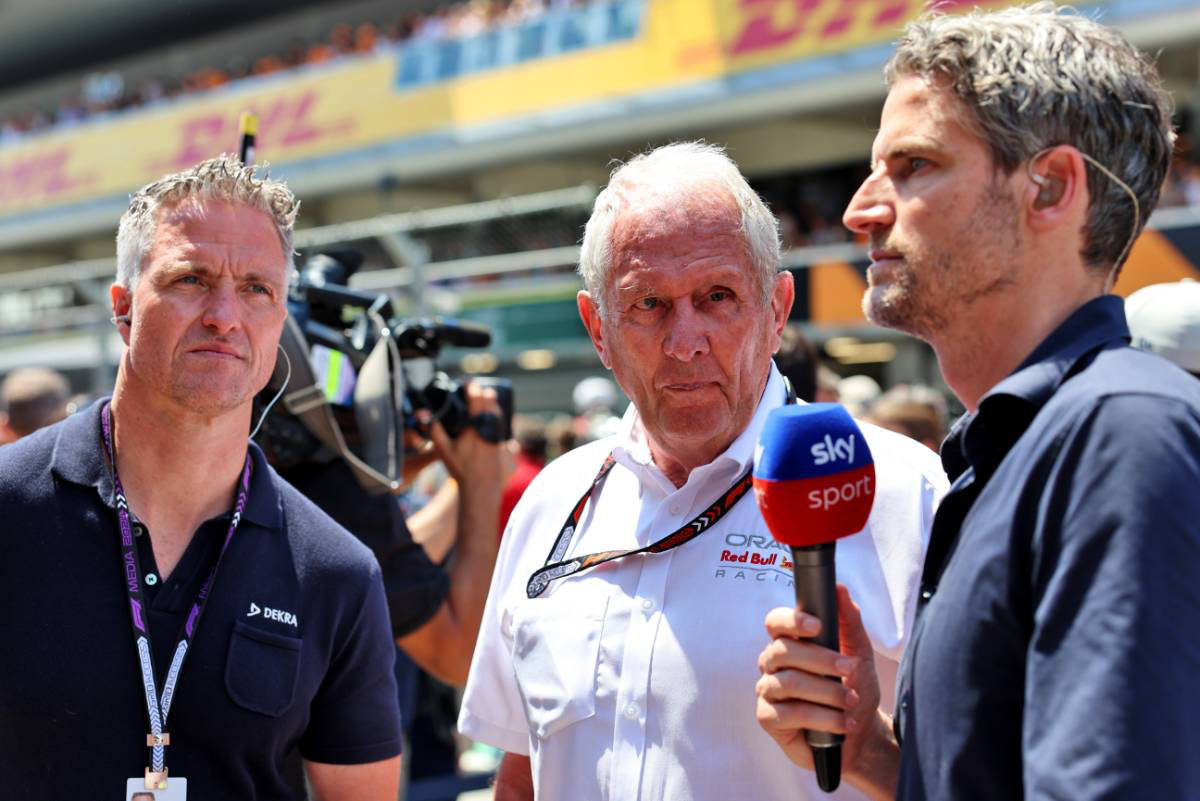 F1解説者を努めているラルフ・シューマッハー