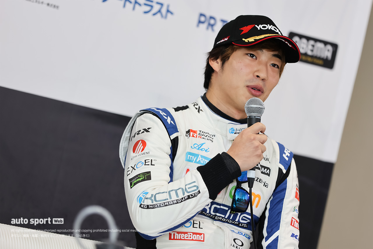 「気を引き締めて」週末2連勝を狙う坪井翔。2番手の野尻智紀「決勝はいかに彼を苦しめられるか」【第7戦予選会見】