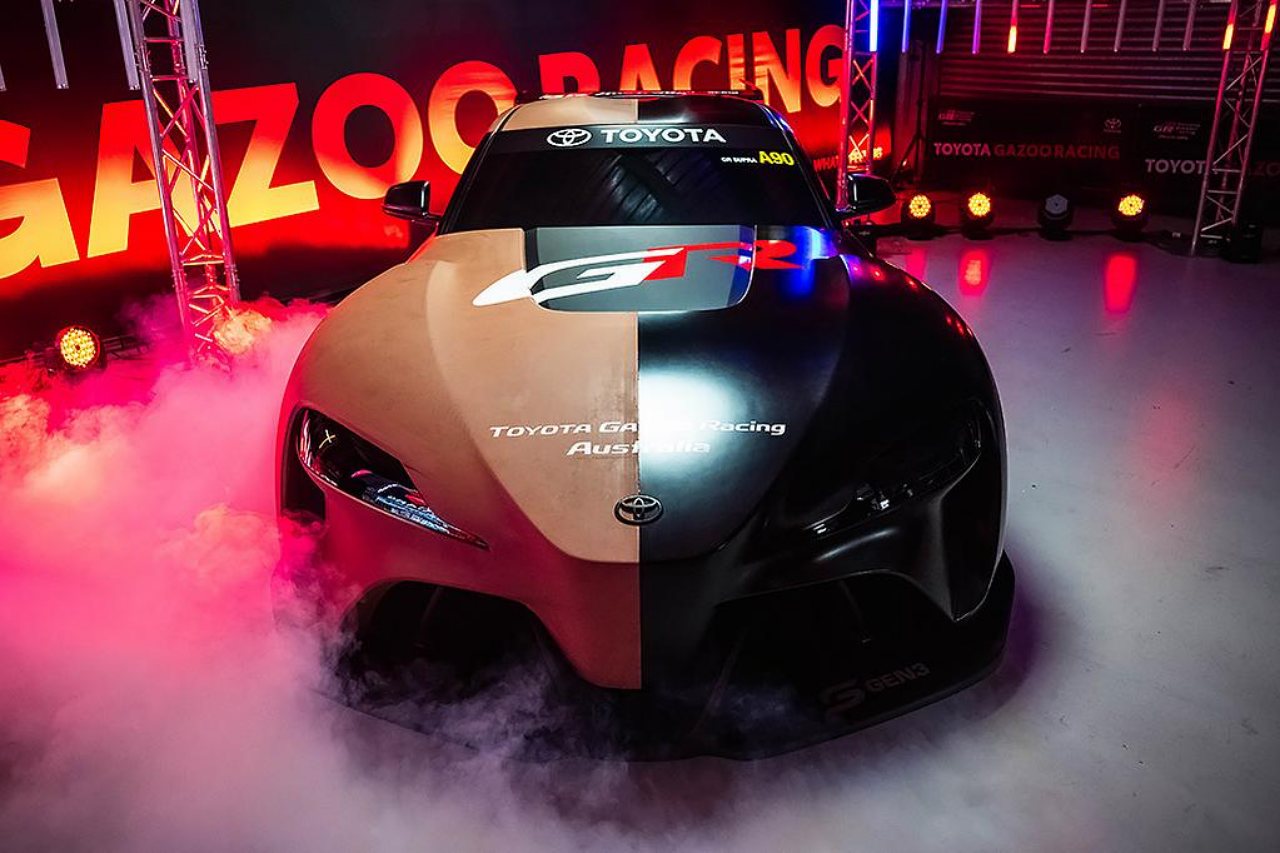 トヨタ、RSC電撃参戦表明の『GRスープラ』1／1クレイモデルを公開。Gen3規定準拠はメルボルンが担当