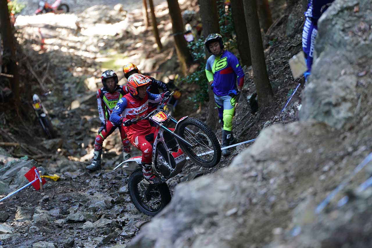 藤波貴久、21年ぶりに全日本トライアルで勝利。Team HRCの電動バイクRTL ELECTRICでデビューウイン