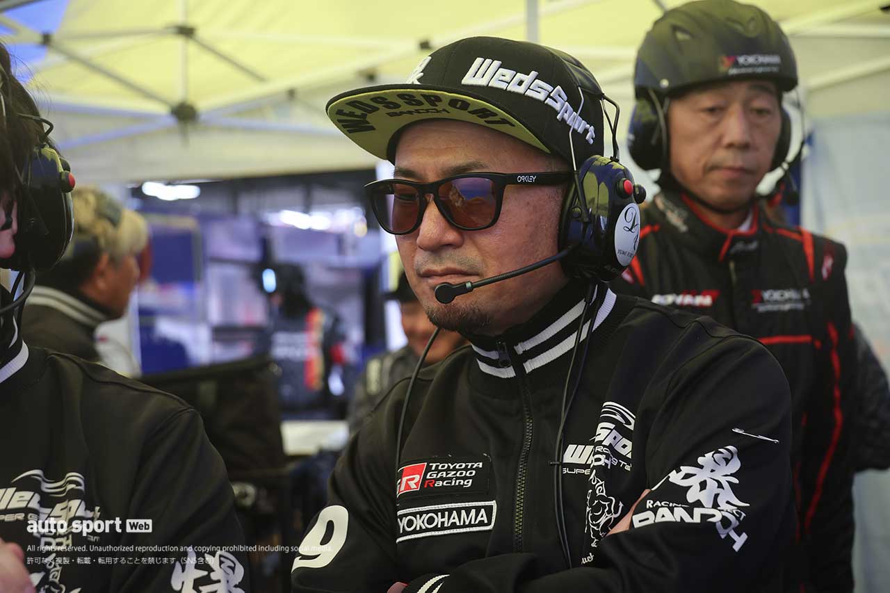 坂東正敬監督（TGR TEAM WedsSport BANDOH）