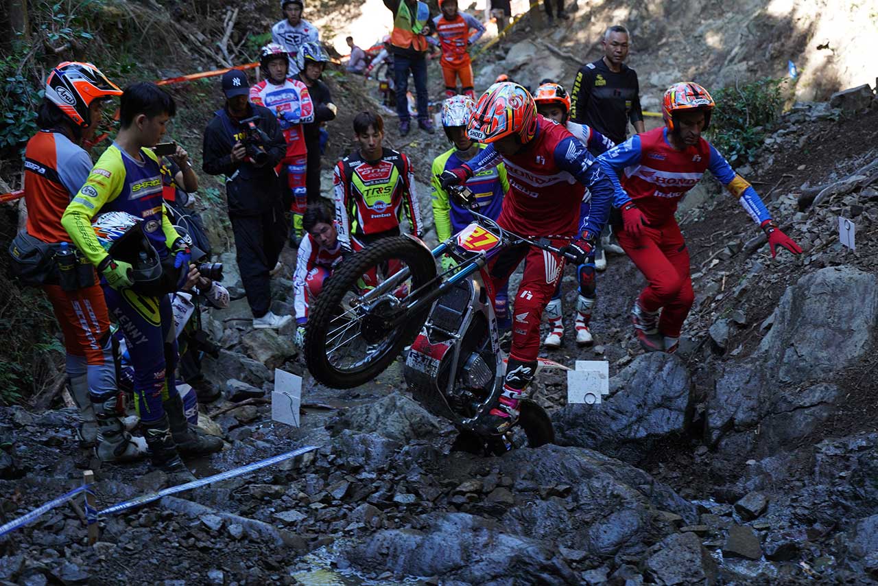 藤波貴久、21年ぶりに全日本トライアルで勝利。Team HRCの電動バイクRTL ELECTRICでデビューウイン