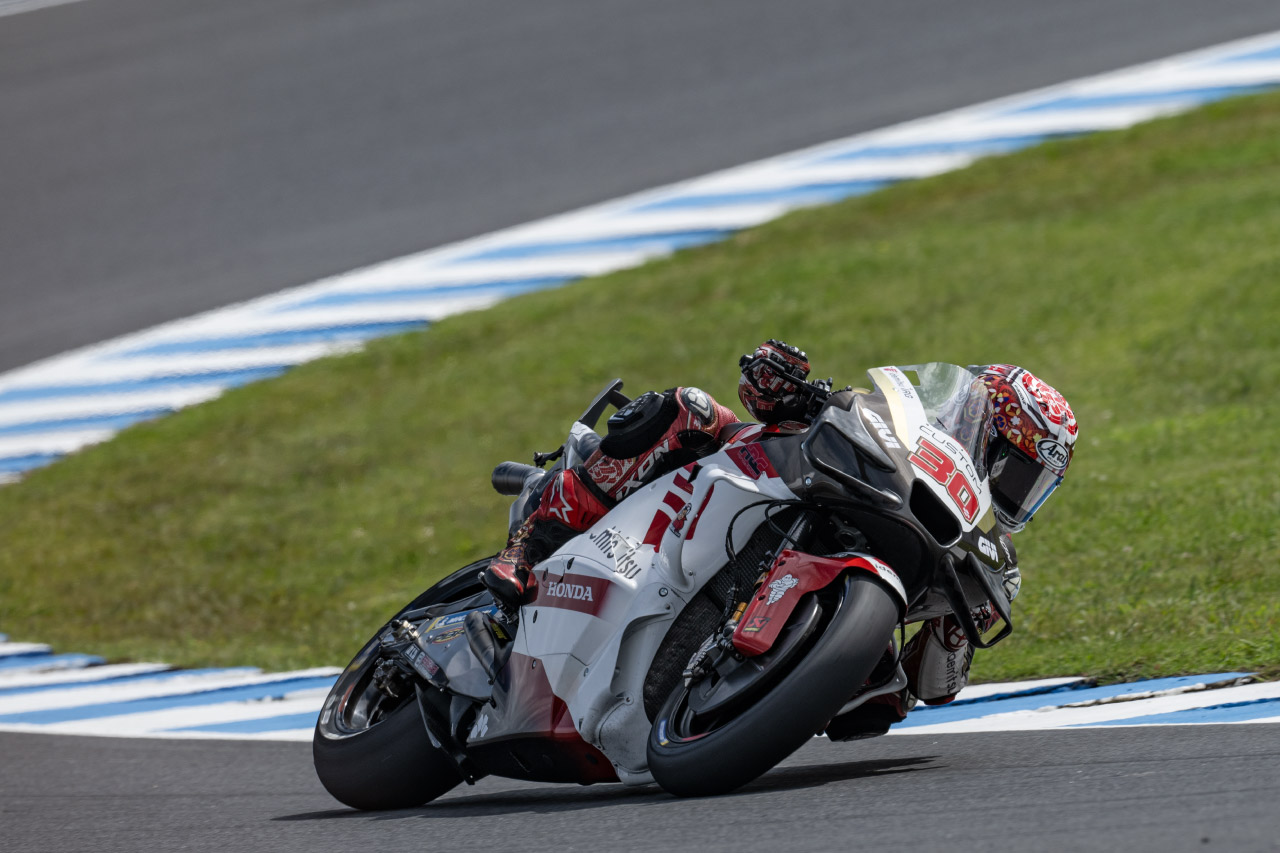 中上貴晶、路面の凹凸に苦戦「ラインを維持するのが難しかった」／第17戦オーストラリアGP