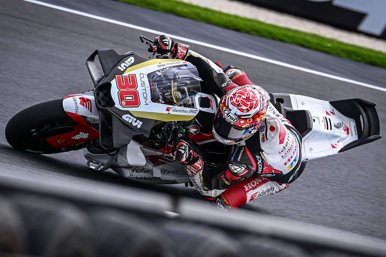 中上貴晶、路面の凹凸に苦戦「ラインを維持するのが難しかった」／第17戦オーストラリアGP